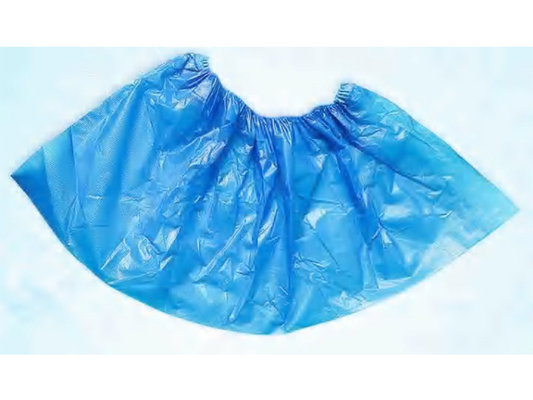 HDPEの白い青緑色41cm 45cmのサイズの使い捨て可能な靴カバー