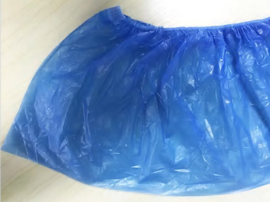 HDPEの白い青緑色41cm 45cmのサイズの使い捨て可能な靴カバー