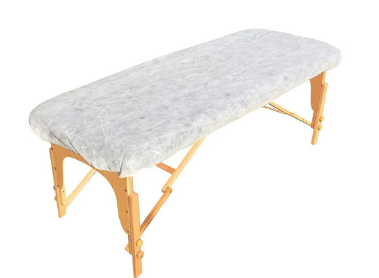 25gram使い捨て可能なベッドの保護、使い捨て可能なマットレスのカバー150X220CM